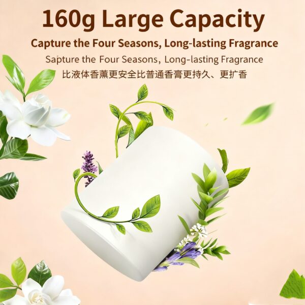 Hotel Fragrance Car Air Freshener, 2025 New Model, Men's Exclusive Solid Perfume for Cars, Long-Lasting Light Scent in the Vehicle - Image 2