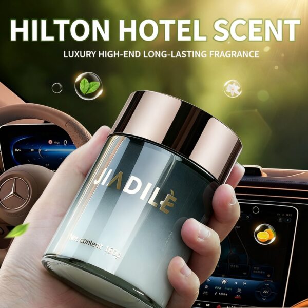 Hotel Fragrance Car Air Freshener, 2025 New Model, Men's Exclusive Solid Perfume for Cars, Long-Lasting Light Scent in the Vehicle
